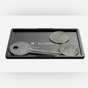 Ridge Wallet Valet Tray Desk Accessory EDC Black Minimalist Organization